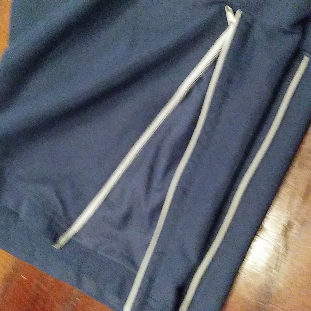 2 pairs of Reebok exercise pants size Large Navy and Black - Picture 3 of 7